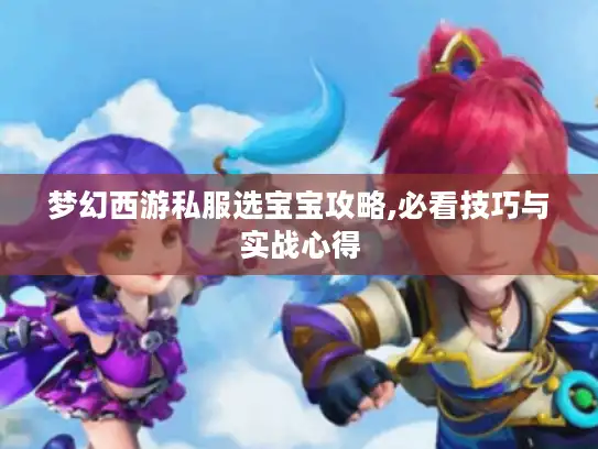 梦幻西游私服选宝宝攻略,必看技巧与实战心得