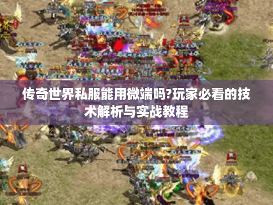 传奇世界私服能用微端吗?玩家必看的技术解析与实战教程