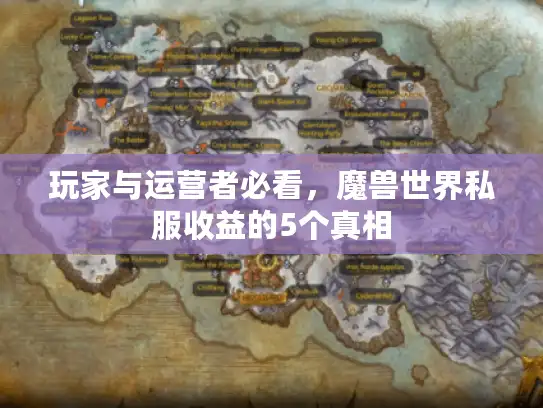 玩家与运营者必看，魔兽世界私服收益的5个真相