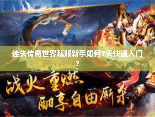 迷失传奇世界私服新手如何7天快速入门?