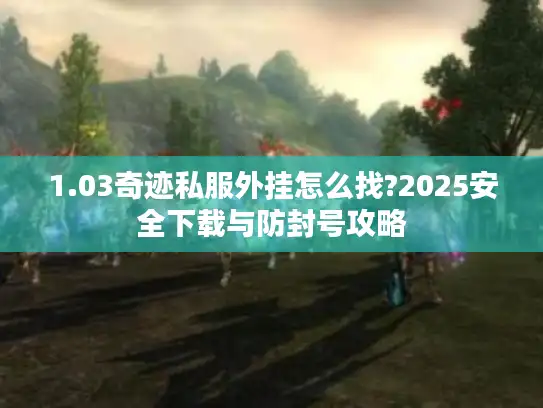 1.03奇迹私服外挂怎么找?2025安全下载与防封号攻略