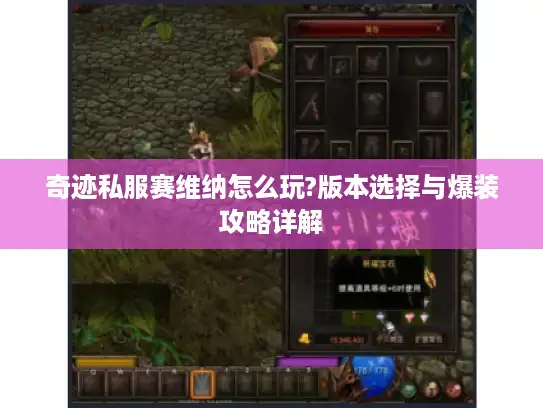 奇迹私服赛维纳怎么玩?版本选择与爆装攻略详解 奇迹私服赛维纳怎么玩?版本选择与爆装攻略详解