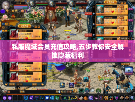 私服魔域会员充值攻略,五步教你安全解锁隐藏福利