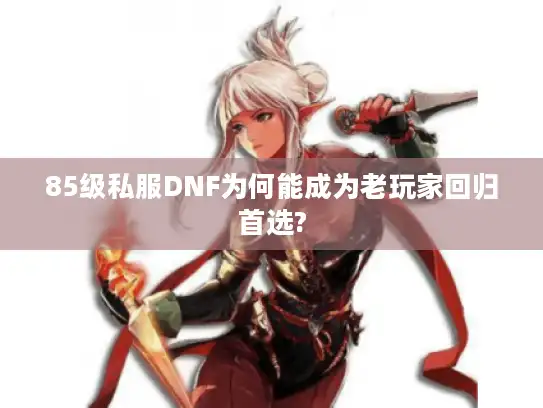 85级私服DNF为何能成为老玩家回归首选?