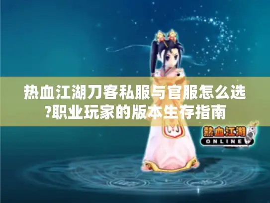热血江湖刀客私服与官服怎么选?职业玩家的版本生存指南