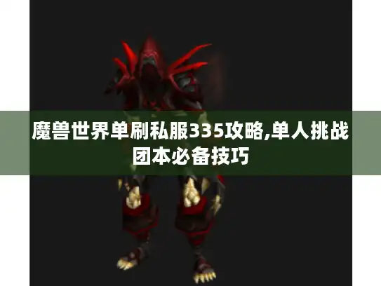 魔兽世界单刷私服335攻略,单人挑战团本必备技巧