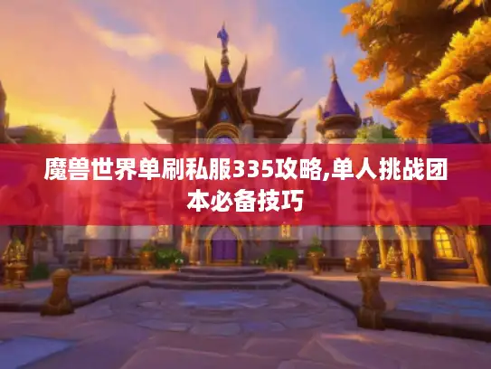 魔兽世界单刷私服335攻略,单人挑战团本必备技巧