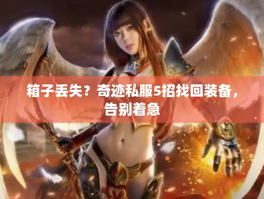 箱子丢失？奇迹私服5招找回装备，告别着急