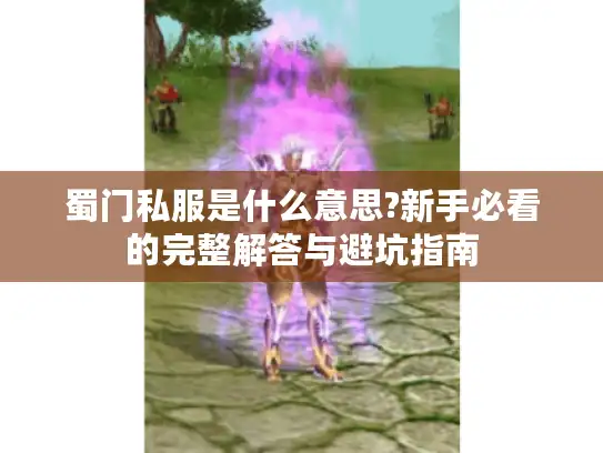 蜀门私服是什么意思?新手必看的完整解答与避坑指南