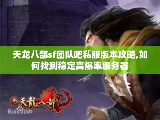 天龙八部sf团队吧私服版本攻略,如何找到稳定高爆率服务器