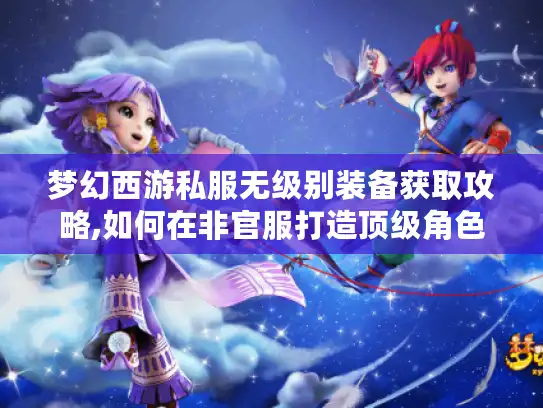 梦幻西游私服无级别装备获取攻略,如何在非官服打造顶级角色?
