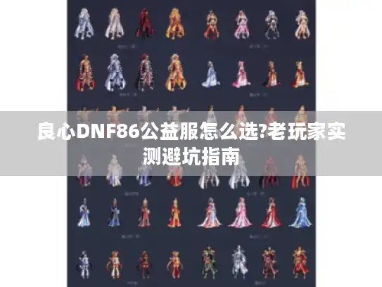 良心DNF86公益服怎么选?老玩家实测避坑指南 良心DNF86公益服怎么选?老玩家实测避坑指南
