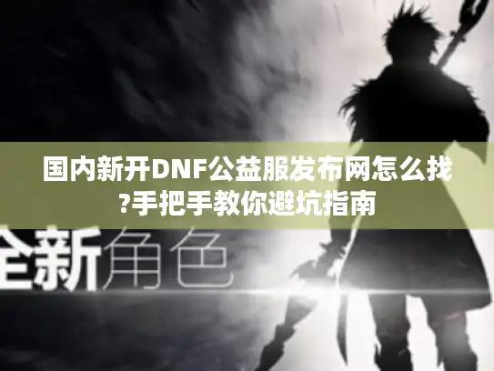 国内新开DNF公益服发布网怎么找?手把手教你避坑指南