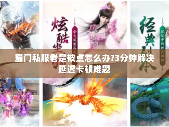 蜀门私服老是被点怎么办?3分钟解决延迟卡顿难题