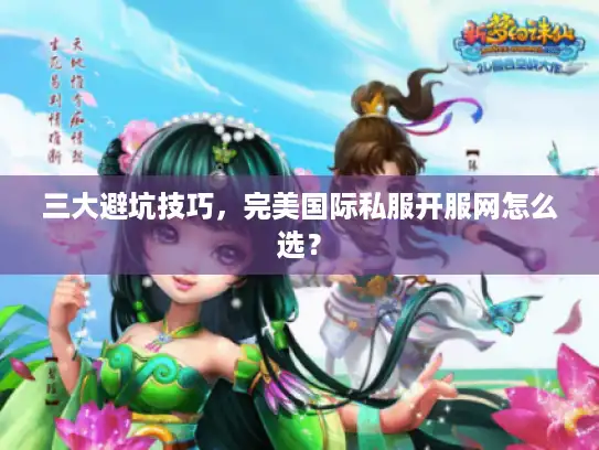 三大避坑技巧，完美国际私服开服网怎么选？