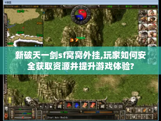 新破天一剑sf窝窝外挂,玩家如何安全获取资源并提升游戏体验?