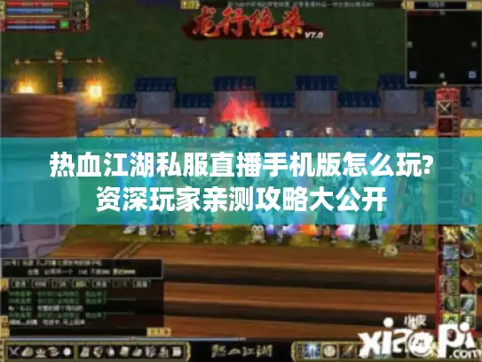 热血江湖私服直播手机版怎么玩?资深玩家亲测攻略大公开 热血江湖私服直播手机版怎么玩?资深玩家亲测攻略大公开