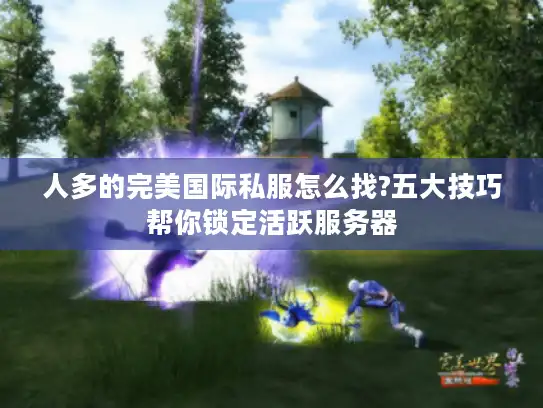 人多的完美国际私服怎么找?五大技巧帮你锁定活跃服务器