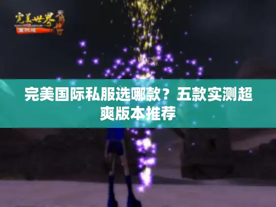 完美国际私服选哪款?五款实测超爽版本推荐 完美国际私服选哪款?五款实测超爽版本推荐