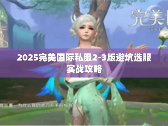 2025完美国际私服2-3版避坑选服实战攻略