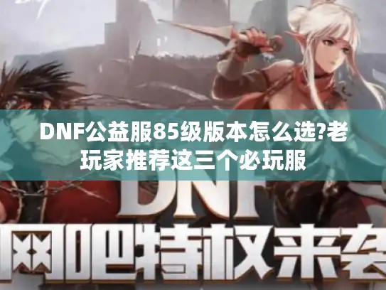 DNF公益服85级版本怎么选?老玩家推荐这三个必玩服 DNF公益服85级版本怎么选?老玩家推荐这三个必玩服