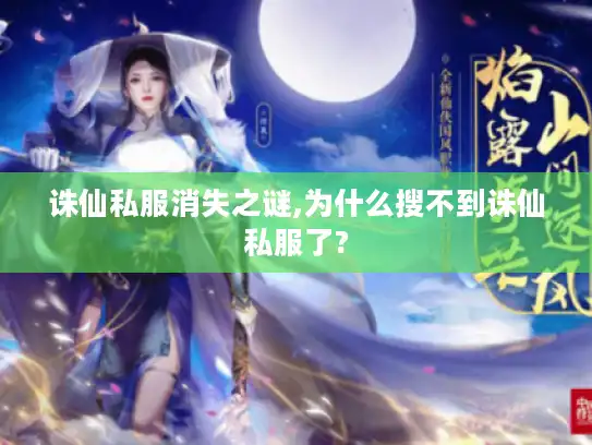 诛仙私服消失之谜,为什么搜不到诛仙私服了?
