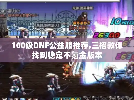 100级DNF公益服推荐,三招教你找到稳定不氪金版本