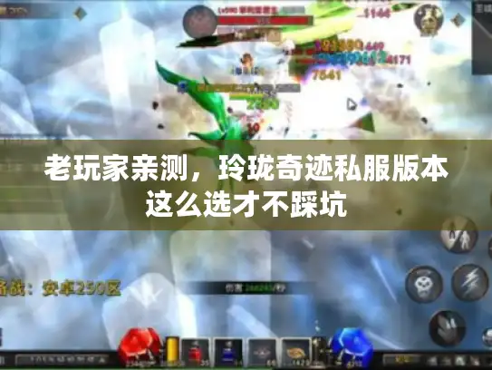 老玩家亲测,玲珑奇迹私服版本这么选才不踩坑 老玩家亲测,玲珑奇迹私服版本这么选才不踩坑