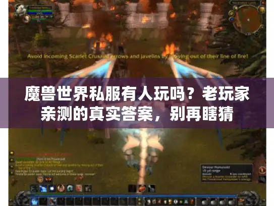 魔兽世界私服有人玩吗？老玩家亲测的真实答案，别再瞎猜