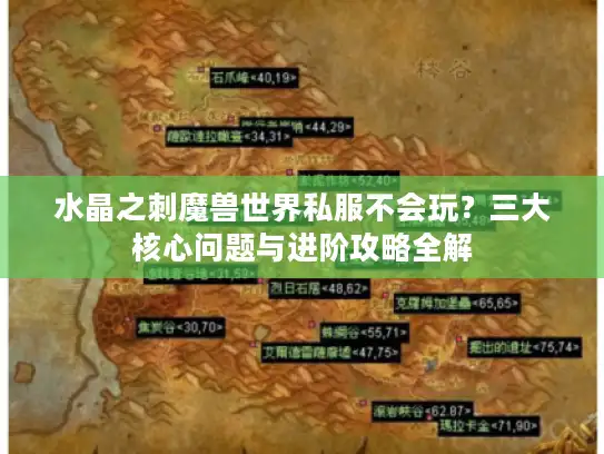 水晶之刺魔兽世界私服不会玩？三大核心问题与进阶攻略全解