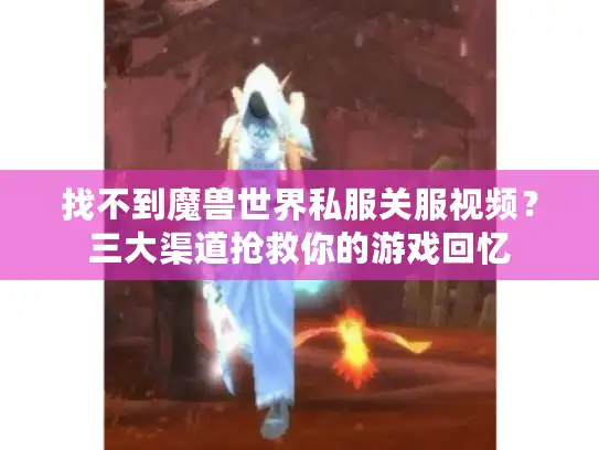 找不到魔兽世界私服关服视频？三大渠道抢救你的游戏回忆