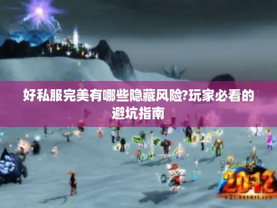 好私服完美有哪些隐藏风险?玩家必看的避坑指南
