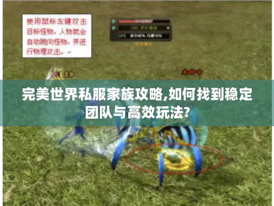 完美世界私服家族攻略,如何找到稳定团队与高效玩法? 完美世界私服家族攻略,如何找到稳定团队与高效玩法?