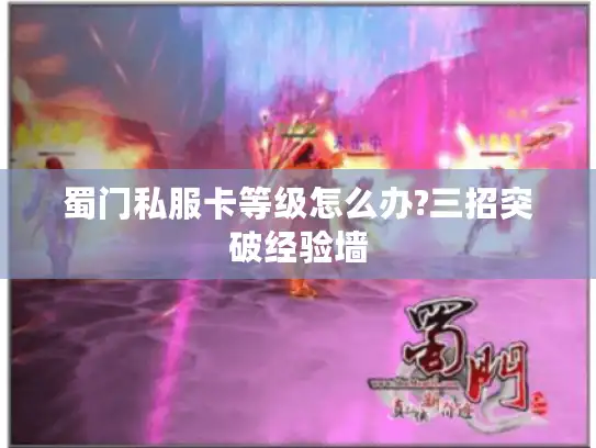 蜀门私服卡等级怎么办?三招突破经验墙 蜀门私服卡等级怎么办?三招突破经验墙