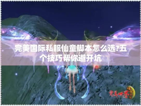 完美国际私服仙童脚本怎么选?五个技巧帮你避开坑