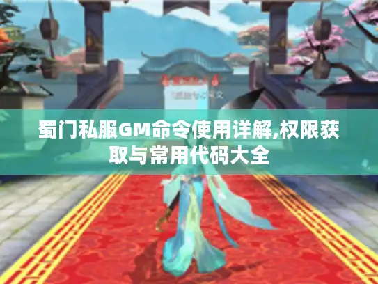 蜀门私服GM命令使用详解,权限获取与常用代码大全