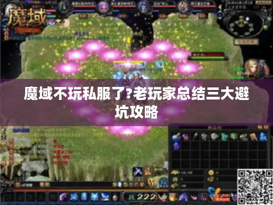 魔域不玩私服了?老玩家总结三大避坑攻略