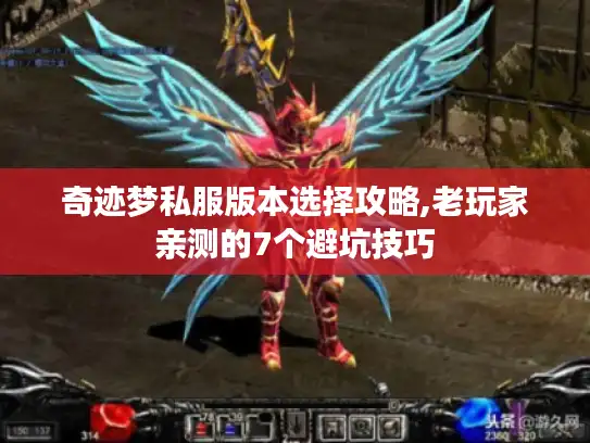 奇迹梦私服版本选择攻略,老玩家亲测的7个避坑技巧