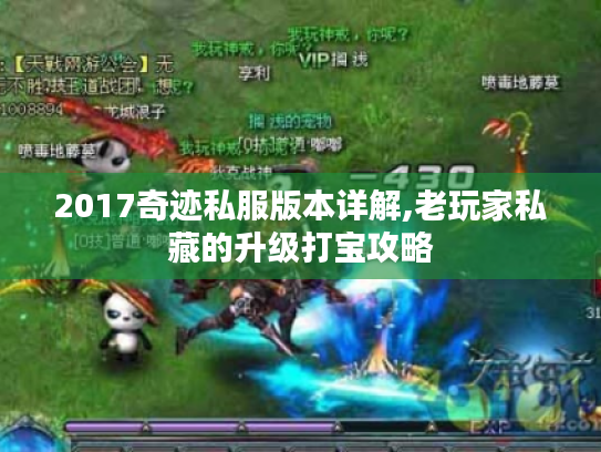 2017奇迹私服版本详解,老玩家私藏的升级打宝攻略 2017奇迹私服版本详解,老玩家私藏的升级打宝攻略