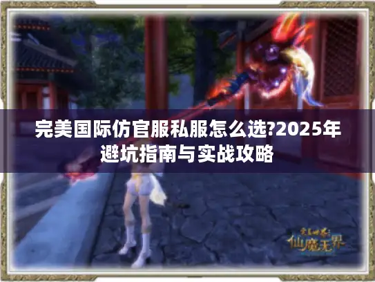 完美国际仿官服私服怎么选?2025年避坑指南与实战攻略