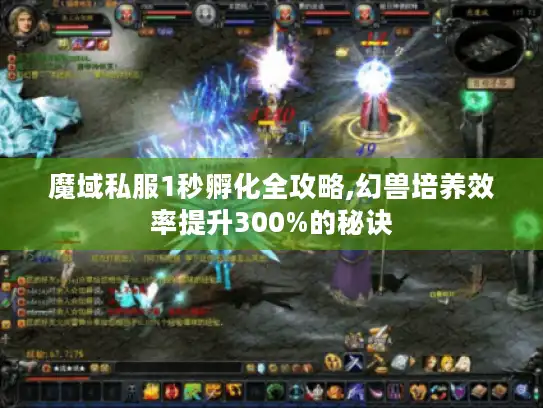 魔域私服1秒孵化全攻略,幻兽培养效率提升300%的秘诀
