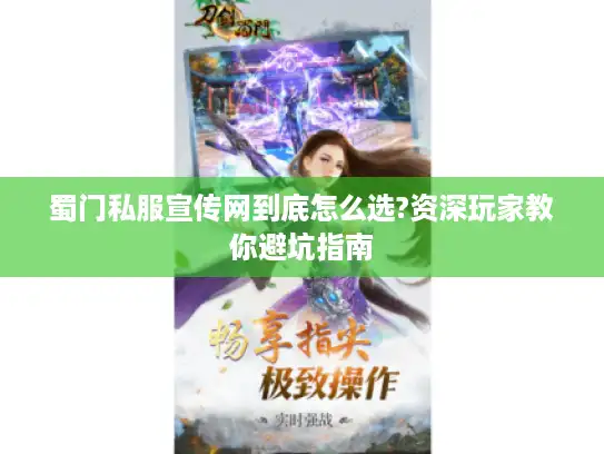 蜀门私服宣传网到底怎么选?资深玩家教你避坑指南