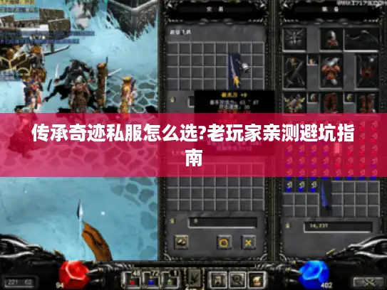 传承奇迹私服怎么选?老玩家亲测避坑指南 传承奇迹私服怎么选?老玩家亲测避坑指南