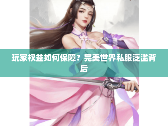 玩家权益如何保障？完美世界私服泛滥背后