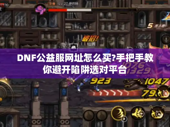DNF公益服网址怎么买?手把手教你避开陷阱选对平台