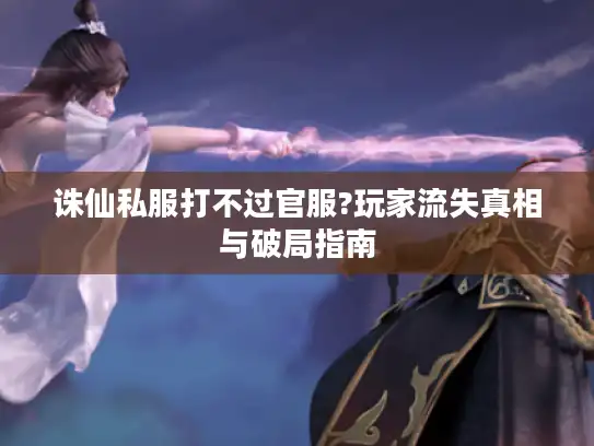 诛仙私服打不过官服?玩家流失真相与破局指南