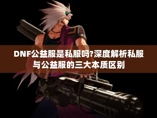 DNF公益服是私服吗?深度解析私服与公益服的三大本质区别