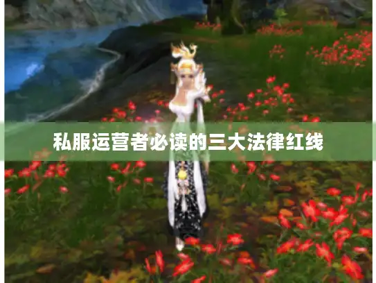 私服运营者必读的三大法律红线