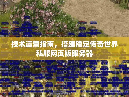 技术运营指南，搭建稳定传奇世界私服网页版服务器