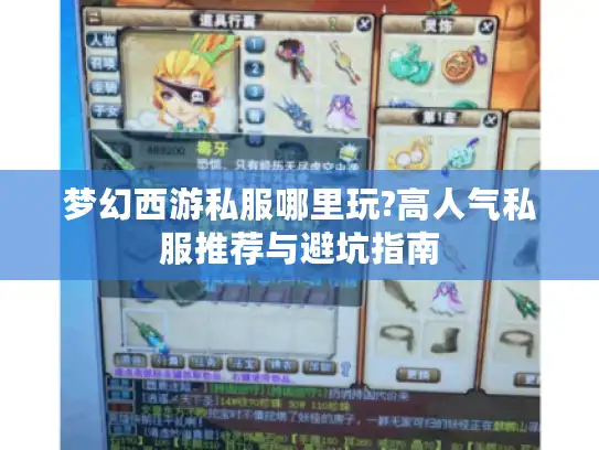 梦幻西游私服哪里玩?高人气私服推荐与避坑指南